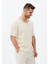 Kısa Kollu Geniş Yaka Oversize Basic Tişört 3