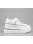 24Y345-10 Dolgu Topuk Beyaz Kadın Sneakers 1