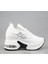 24Y300-9 Dolgu Topuk Beyaz Kadın Sneakers 1
