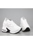 24Y300-9 Dolgu Topuk Beyaz Kadın Sneakers 4