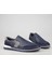 4Y2064 Hakiki Deri Lacivert Erkek Günlük Ayakkabı 4