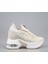 24Y300-14 Dolgu Topuk Bej Kadın Sneakers 1