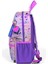 Minik Yuva Sırt Çantası Pembe Mor Fashion Girl Desenli Iki Bölmeli 23555 2