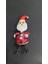 Noel Baba Cam El Yapım Yılbaşı Yeni Yıl Biblo Hediyelik 7cm Dekoratif Kırmızı Beyaz Sakallı 1 Adet 1