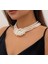 Marka Tasarım Düğüm Incili Kolye Choker 1