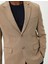 Blazer Ceket Slim Fit Düğmeli Cep Detaylı 5