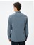 Basic Gömlek Slim Fit Yarım Italyan Yaka Düğmeli 4