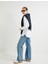 Geniş Paça Kot Pantolon Standart Bel Yıpratılmış Detaylı Cepli - Bianca Wide Leg Jeans 2