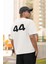 Unisex Oversize Lewis Hamilton 44 Yazılı Tshirt, Formula 1 Sırt Baskılı Tişört 3
