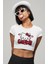 Love Hello Kitty Baskılı Crop Top, Kadın Love Baskılı Crop Bluz 1