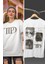 Unisex Taylor Swift Yeni Albüm Ttpd Fotograflı Sırt Baskılı T-Shirt, Taylor Swift Baskılı Tişört 1