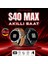 S 40 Max Yüksek Çözünürlüklü Ekran ve Kapsamlı Sağlık Izlemeyle Donatılmış Akıllı Saat 2