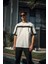 Unisex Elan Prime Beyaz Fermuarlı T-shirt 2