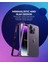 Iphone 14 Pro Kılıf Metal Görünümlü Silikon Çerceveli Bumper Kılıf Köşe Korumalı Çıkıntılı Mika 2