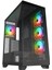 Hydra V1 Black Type-C+Usb3.0+Usb2.0 4*argb Fan+Hub E-Atx Exclusive Gaming Kasa 2