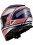 Storm 2 Dodger Beyaz-Navy Mavi Kask 3