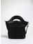 Siyah Kadın 37X27X15 cm Tote Çanta Straw-Roız 1