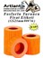 Fiyat Etiketi Turuncu 800'LÜ 20 Paket 12X21MM Fosforlu Turuncu Fiyat Etiketi MX-5500 M5500 HG979 Motex Etiket Makinesi Yedeği 1