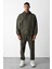 Erkek 3 Iplik Oversize Jogger Eşofman Takımı 4