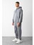 Erkek 3 Iplik Oversize Jogger Eşofman Takımı 3