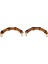 C Model Bambu Görünümlü 14 cm Çift Sap Light Gold Metalli 2