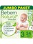 Bebem Natural Bebek Bezi Jumbo Paket (3 No) 34'lü 1