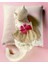 Creamy Fuschia Tütülü Kedi Elbisesi, Kıyafeti Tutu 2