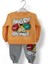 Kız Erkek Bebek Çocuk Unisex Alt Üst Eşofman Takımı Kışlık 3 Ip Şardonlu Angry Birds Model 1