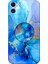 iPhone 11 Mor Mermer Görünümlü Kılıf 3