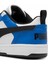 Rebound V6 Low Unisex Sneaker Ayakkabı 392328-16 Beyaz-Mavi 4