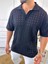 T-Shirt Nefes Alabilen Terletmez Polo Yaka Tshirt Slim Fit Tişört 3