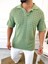 T-Shirt Nefes Alabilen Terletmez Polo Yaka Tshirt Slim Fit Tişört 4