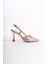 Parpar Altın Dore Kadeh Topuklu Stiletto Abiye Ayakkabı 4