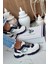 TRACKY Kadın Günlük Spor Ayakkabı 101532673-7Beyaz/Mavi 4