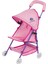 Baby Oyuncak Metal Pembe Bebek Arabası 1