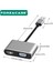 2in1 USB To HDMI VGA Adaptör 1080P Görüntü Aktarıcı Kablo Adaptör - FC452 2