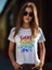 Every Thing Will Be Ok Pamuk Slim Beyaz T-Shirt 1