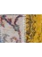 Gerçek El Dokuma Multi Rengi Patchwork Yuvarlak Puf 2