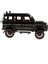 1:16 Ölçek Metal Model Suv Araba Çek Bırak Işıklı Sesli Siyah 2
