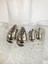 3cm Orijinal Boy Izgara Detaylı Damla Küpe - Silver 2
