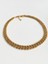 Özel Tasarım Zirkon Taşlı Choker Zincir Kolye - Gold 2