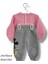 Kız Bebek Çocuk Alt Üst Eşofman Takımı Kışlık 3 Ip Şardonlu Pembe Mickey Minnie Mouse 2
