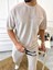 T-Shirt Nefes Alabilen Terletmez Kumaş Bisiklet Yaka Oversize Tshirt Cepli Tişört 1