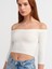 30937 Omuzları Açık Top-Ekru 4