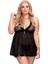 Modlive Siyah Deri Harness Bileklik Şık 800769 2