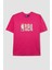 Fit NBA Wordmark Oversize Fit Bisiklet Yaka Kısa Kollu Kısa Kollu Tişört A1711AX24SM 1