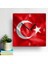 Bayrak Tasarımlı Duvar Saati 1