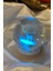 3D LED Işık Cam Küre Çok Işıklı Ahşap Geyik 7 cm 4