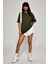Kadın Oversize Bol Kesim Kısa Kollu T-Shirt 2