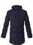 Slim Fit Kapşonlu Lacivert Uzun Dolum Mont 1
